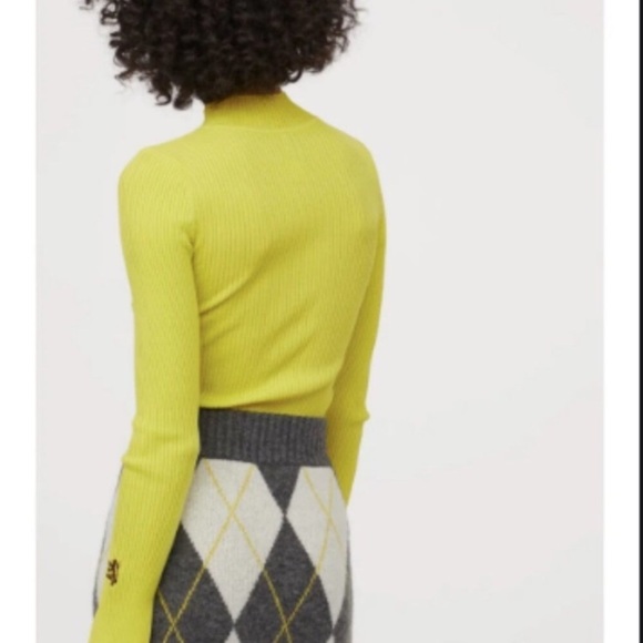 H&M x Pringle of Scotland Jacquard-Knit Skirt eh. - Picture 7 of 16